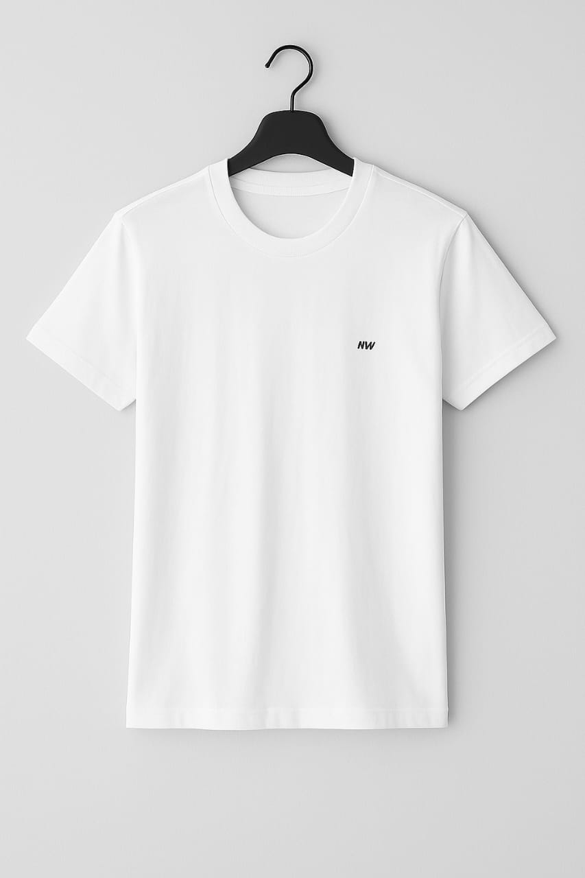 Men’s Minimalist T-Shirt – Norway Chest Print Tee