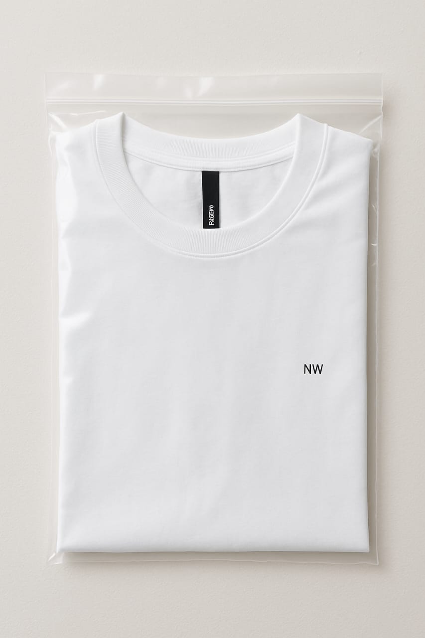 Men’s Minimalist T-Shirt – Norway Chest Print Tee