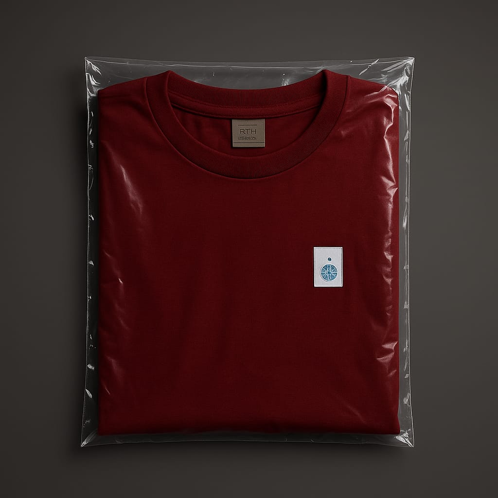 Men’s Minimalist T-Shirt – Norway Chest Print Tee