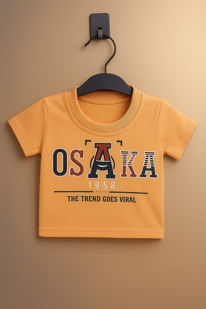 "Boys Osaka Graphic Co-ord Set – Bold T-Shirt & Shorts | Viral Trend Summer Wear"