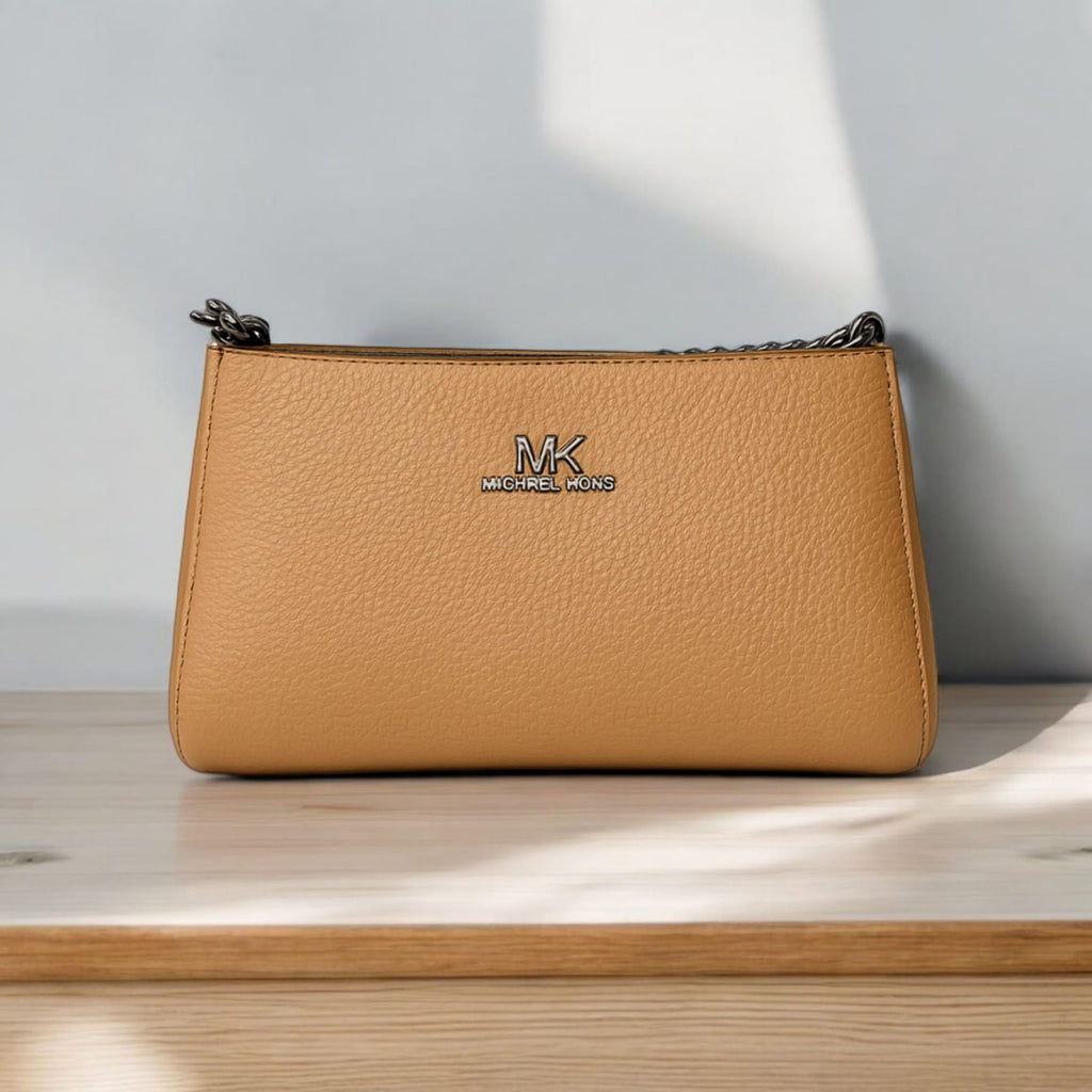 MK Signature Bottom Round Shoulder Bag