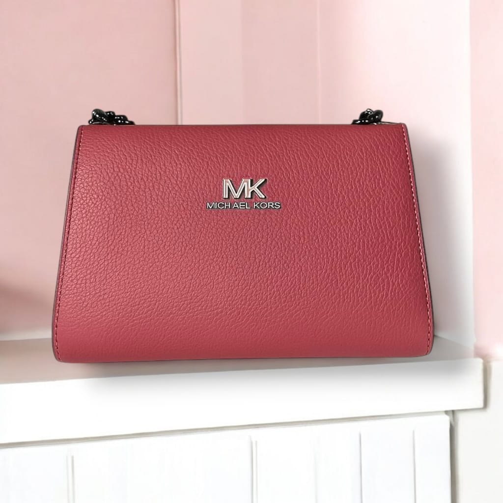 MK Signature Bottom Round Shoulder Bag
