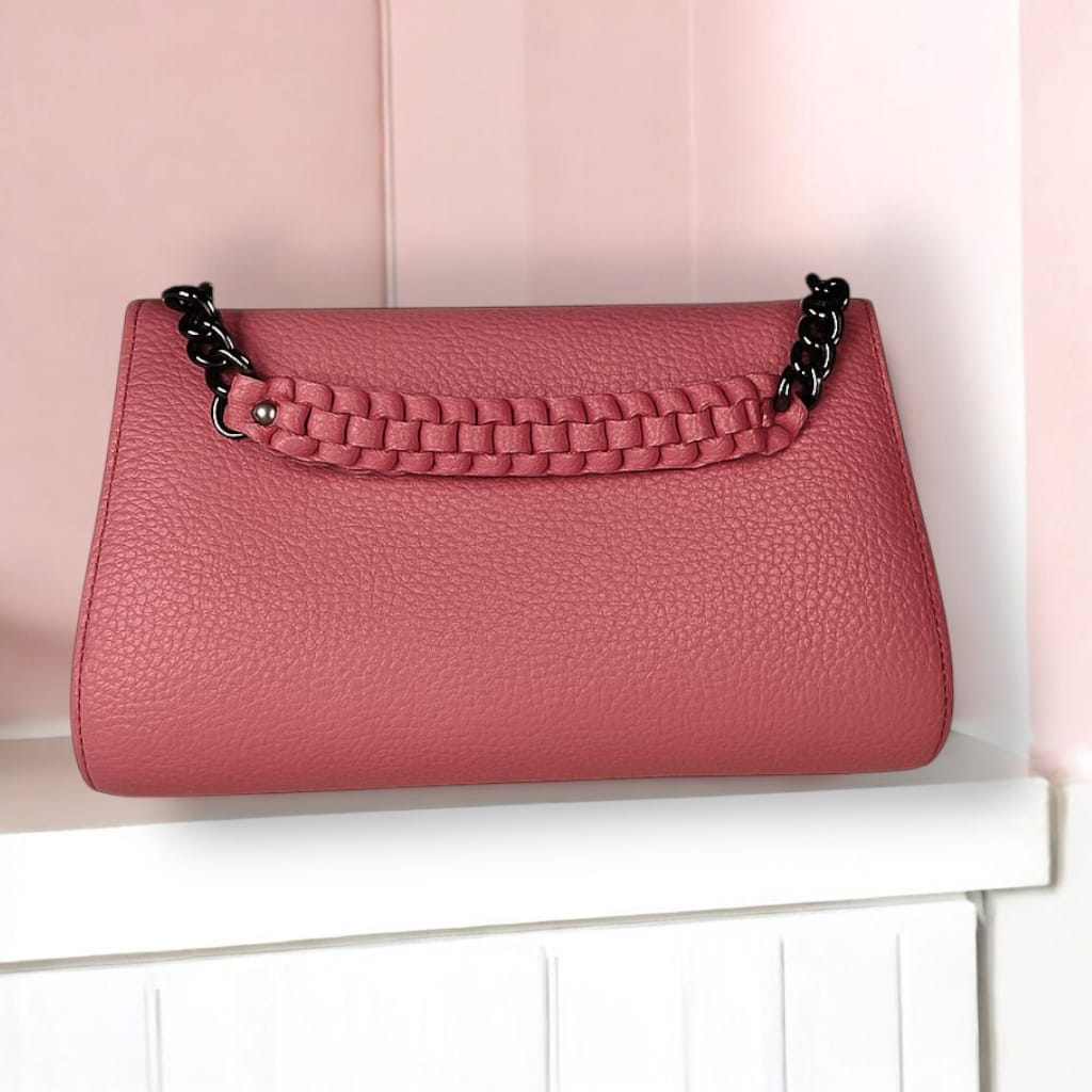 MK Signature Bottom Round Shoulder Bag