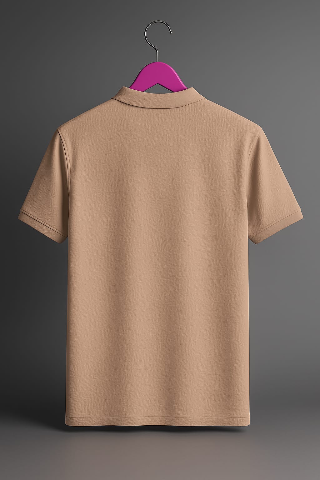 Men’s Zippered Polo Shirt