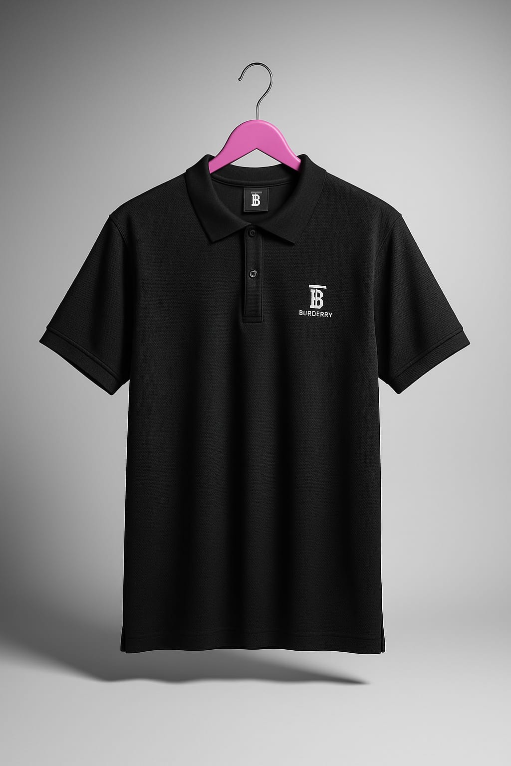 Men’s Zippered Polo Shirt