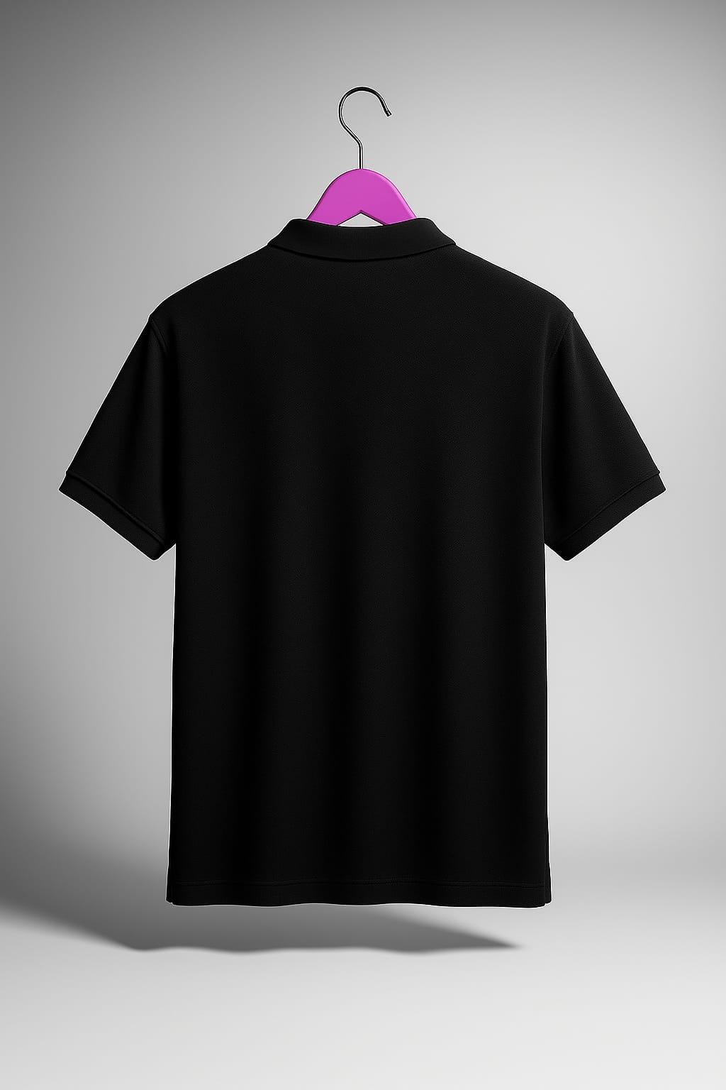 Men’s Zippered Polo Shirt