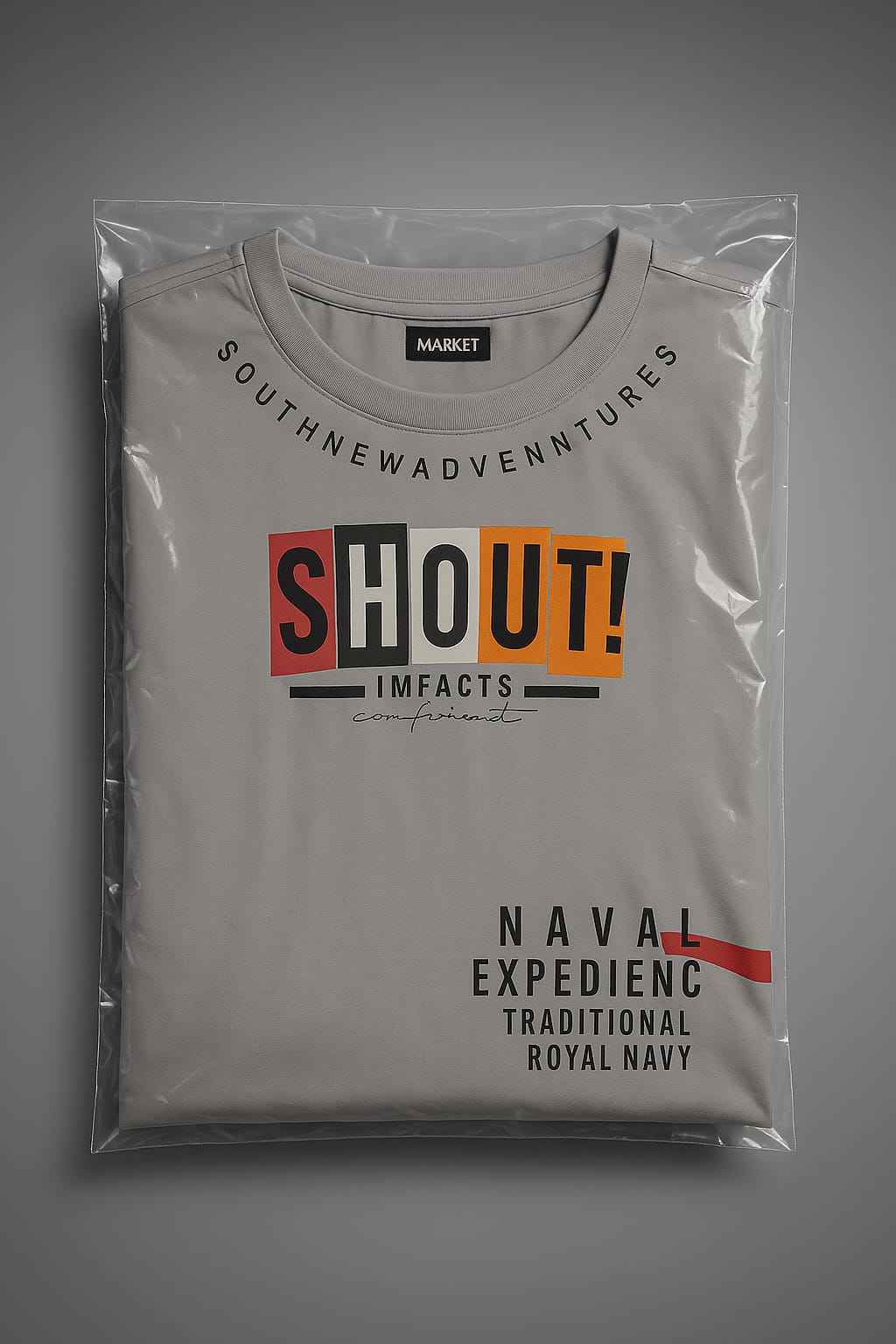 Theme Printed T-Shirt – Modern Fit for Men