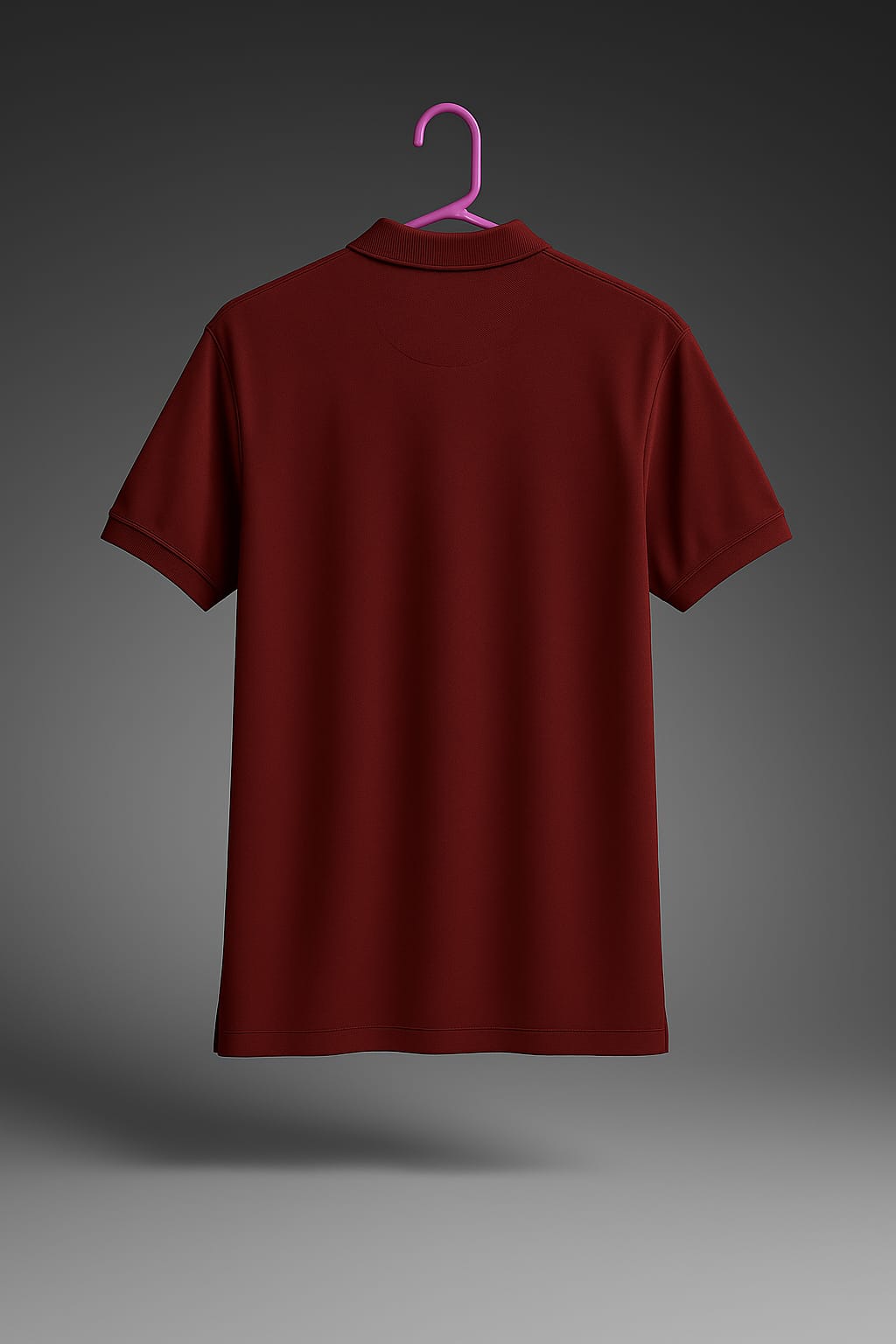 Men’s Zippered Polo Shirt