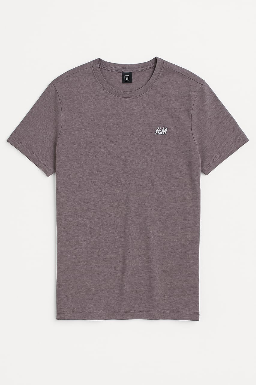 Men’s Navy Zip Polo T-Shirt with Contrast Collar – Casual Smartwear