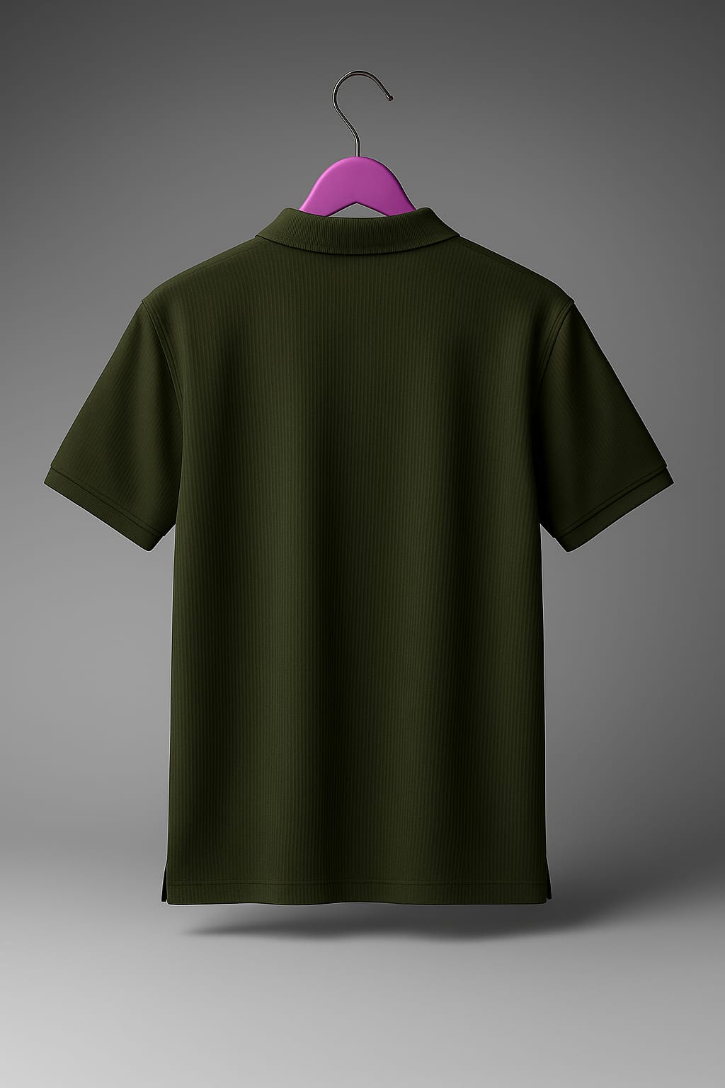 Men’s Zippered Polo Shirt