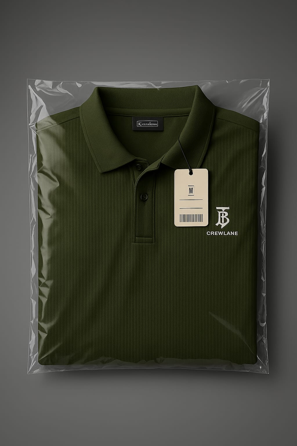 Men’s Zippered Polo Shirt