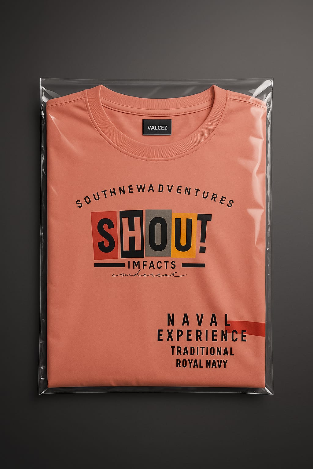 Theme Printed T-Shirt – Modern Fit for Men