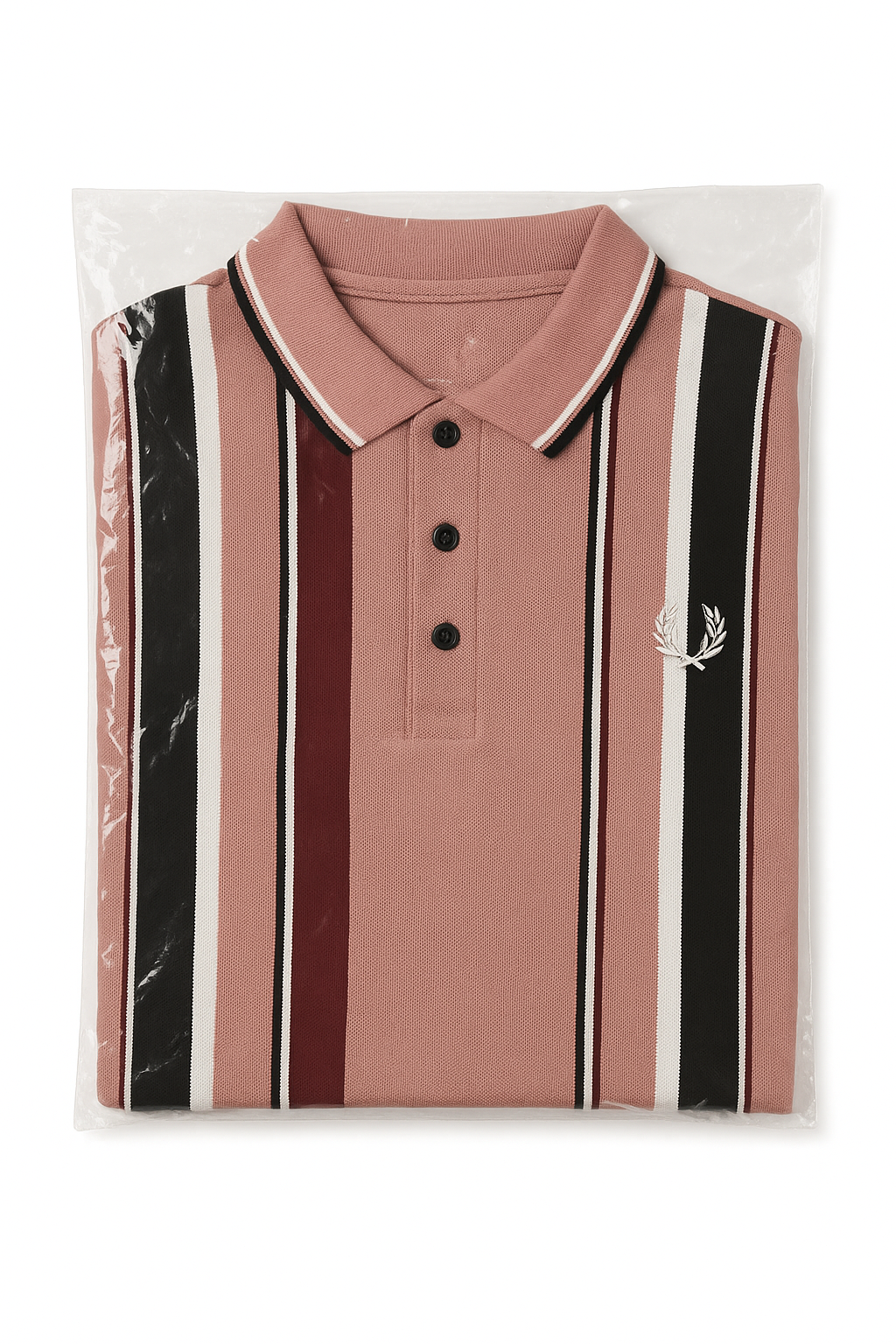 Vintage-Inspired Polo for Men – Contrast Stripe Detailing