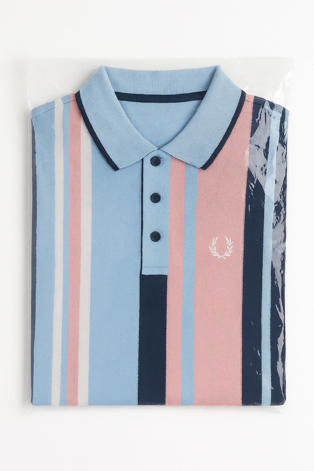 Vintage-Inspired Polo for Men – Contrast Stripe Detailing