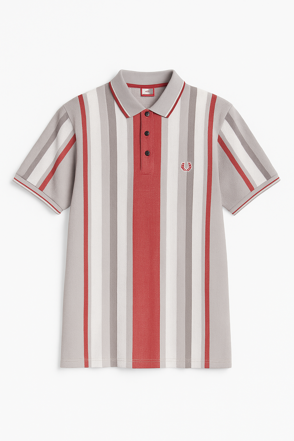 Vintage-Inspired Polo for Men – Contrast Stripe Detailing