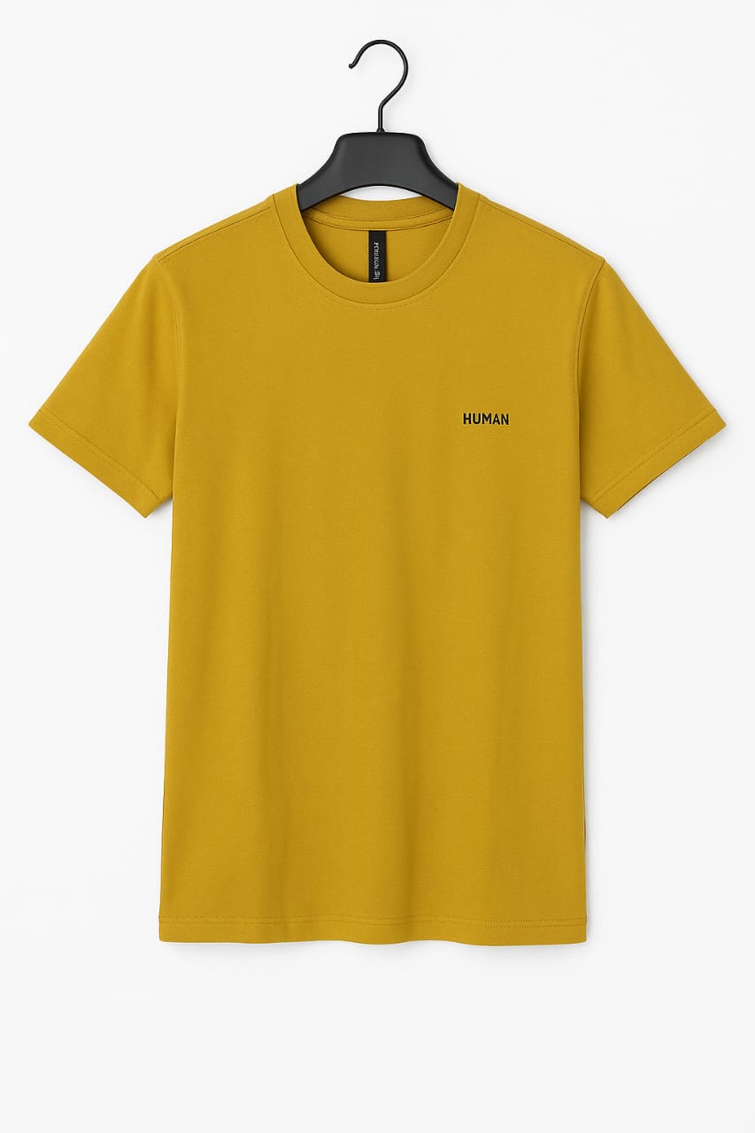 Men’s Minimalist T-Shirt – Norway Chest Print Tee