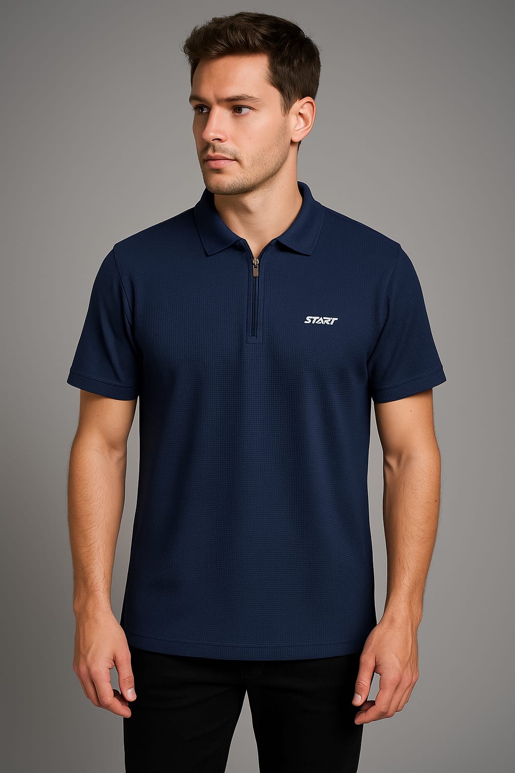 Men’s Minimalist T-Shirt – Norway Chest Print Tee