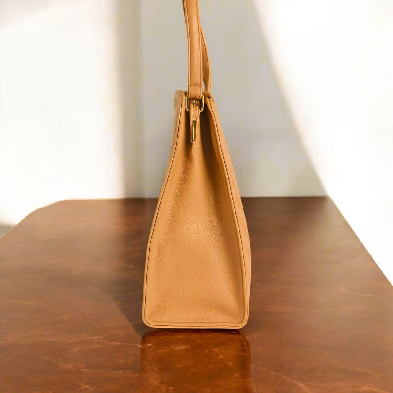 Neutral Chevron Work Bag