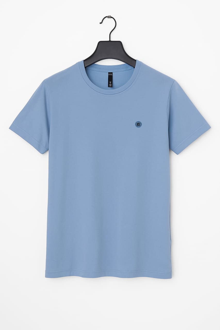 Men’s Minimalist T-Shirt – Norway Chest Print Tee