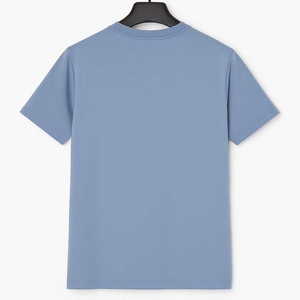 Men’s Minimalist T-Shirt – Norway Chest Print Tee