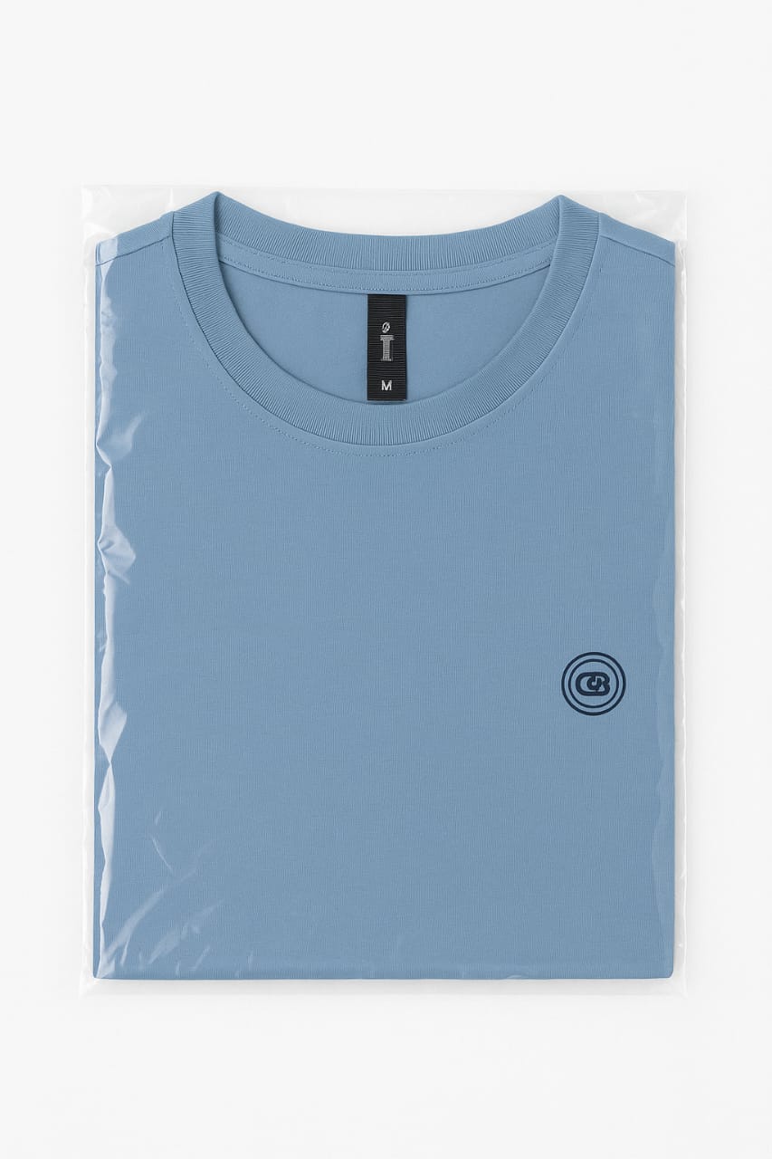 Men’s Minimalist T-Shirt – Norway Chest Print Tee