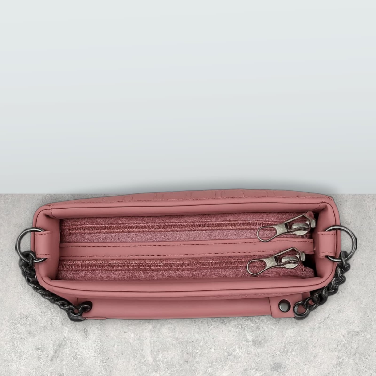 Valentino-Inspired Quilted Shoulder Bag